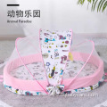 Portable Carry Infant Floor Seat Cotton Padded Pillow